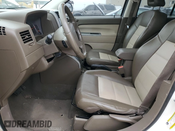 2007 Jeep Compass Limited with VIN 1J8FF57W47D155940, listed as a Copart auction lot 43934305 with 189,022 mi miles and Salvage Title. Bid and sale history available at carsss.com. Image 7.