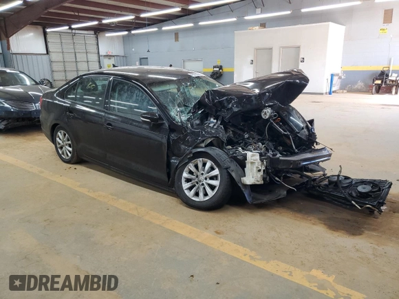 2012 Volkswagen Jetta Sedan SE w/Convenience with VIN 3VWDX7AJ4CM328744, listed as a Copart auction lot 49476365 with 0 mi miles and Salvage Title. Bid and sale history available at carsss.com. Image 4.