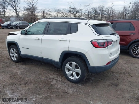 2020 Jeep Compass Latitude with VIN 3C4NJDBB4LT153691, listed as a IAAI auction lot 41762987 with 63,587 mi miles. Bid and sale history available at carsss.com. Image 3.
