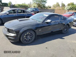 2008 Ford Mustang GT Deluxe with VIN 1ZVHT82H185138590, listed as a Copart auction lot 62861755 with 151,316 mi miles and Salvage title. Bid and sale history available at DreamBid. Image 1.