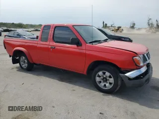 2000 Nissan Frontier XE with VIN 1N6DD26S9YC400995, listed as a Copart auction lot 58244905 with 185,488 mi miles and Salvage title. Bid and sale history available at DreamBid. Image 4.