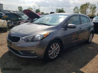 2014 Kia Forte 5-Door EX with VIN KNAFX5A85E5205036, listed as a Copart auction lot 67291894 with 97,660 mi miles and Salvage Title. Bid and sale history available at carsss.com. Image 1.