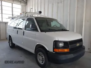 2015 Chevrolet Express Cargo with VIN 1GCWGFCF9F1277631, listed as a IAAI auction lot 42528992 with 243,209 mi miles and . Bid and sale history available at DreamBid. Image 1.