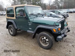 1999 Jeep Wrangler Sport with VIN 1J4FY19S2XP446059, listed as a Copart auction lot 84321994 with 183,068 mi miles and Clean Title. Bid and sale history available at carsss.com. Image 4.