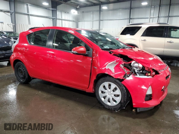 2014 Toyota Prius One with VIN JTDKDTB39E1559702, listed as a Copart auction lot 44023285 with 266,890 mi miles and Salvage Title. Bid and sale history available at DreamBid. Image 4.