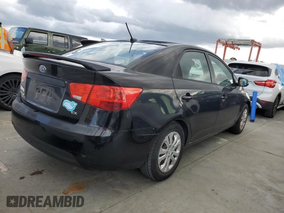 2012 Kia Forte EX with VIN KNAFU4A24C5623308, listed as a Copart auction lot 74760004 with Not Provided miles and Salvage Title. Bid and sale history available at carsss.com. Image 3.