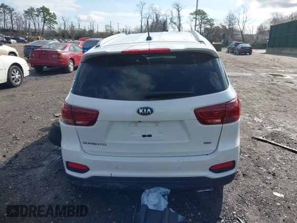 2020 Kia Sorento LX with VIN 5XYPGDA34LG691655, listed as a IAAI auction lot 41974972 with 62,865 mi miles. Bid and sale history available at carsss.com. Image 16.