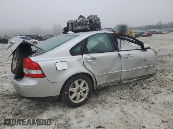 2006 Volvo S40 2.4L with VIN YV1MS382562182286, listed as a Copart auction lot 49276855 with Not Provided miles and Non Repairable. Bid and sale history available at carsss.com. Image 3.