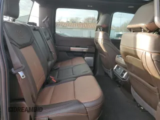 2023 Ford F-150 XL with VIN 1FTFW1E84PFB71256, listed as a Copart auction lot 48173165 with 18,512 mi miles and Salvage Title. Bid and sale history available at carsss.com. Image 10.