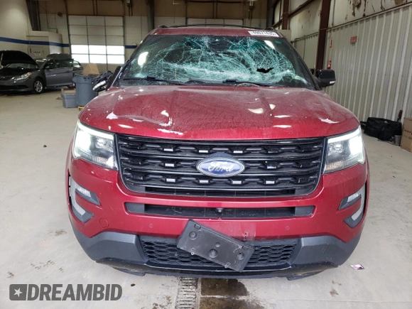 2017 Ford Explorer Sport with VIN 1FM5K8GTXHGB49173, listed as a Copart auction lot 49071435 with 95,966 mi miles and Salvage Title. Bid and sale history available at DreamBid. Image 5.