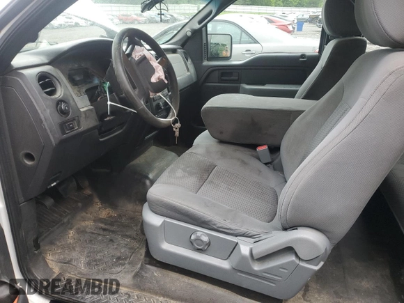 2013 Ford F-150 XL with VIN 1FTEX1EM0DFB88427, listed as a Copart auction lot 61206235 with 196,311 mi miles and Salvage title. Bid and sale history available at DreamBid. Image 7.