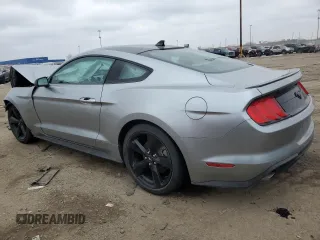 2021 Ford Mustang EcoBoost with VIN 1FA6P8TH3M5135378, listed as a Copart auction lot 44430335 with 11,322 mi miles and Salvage Title. Bid and sale history available at carsss.com. Image 2.