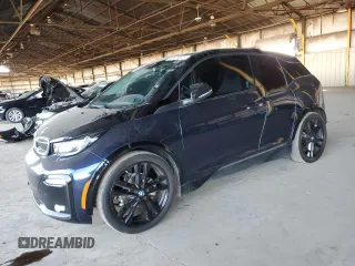 2018 BMW i3 s with VIN WBY7Z8C50JVB87420, listed as a Copart auction lot 43574675 with 102,893 mi miles and Clean Title. Bid and sale history available at carsss.com. Image 1.