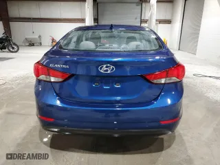 2016 Hyundai Elantra SE with VIN 5NPDH4AE9GH752787, listed as a Copart auction lot 50518315 with 218,986 mi miles and Salvage Title. Bid and sale history available at carsss.com. Image 6.