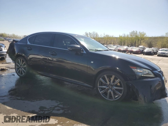 2013 Lexus GS 350 z VIN JTHBE1BL0D5024801, wystawiony jako Copart lot #54760065 z przebiegiem 176 529 mil mil oraz Szkoda całkowita • Salvage title. Historia ofert i sprzedaży dostępna na DreamBid. Obrazek 4.