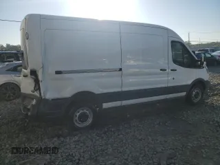 2015 Ford Transit Cargo with VIN 1FTNR2CG1FKA07097, listed as a Copart auction lot 61985765 with 74,100 mi miles and Salvage title. Bid and sale history available at DreamBid. Image 3.