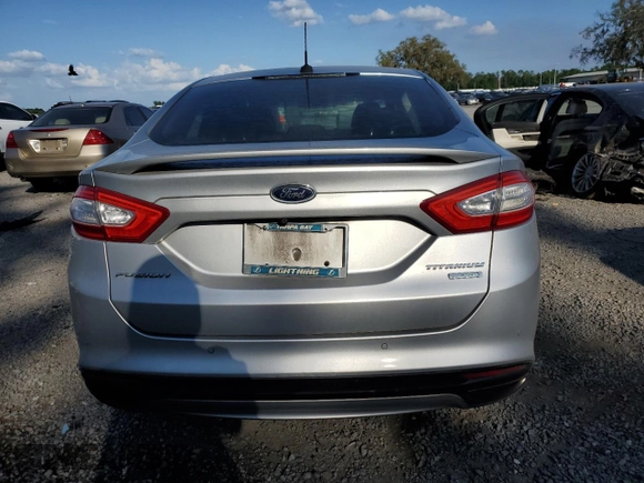 2013 Ford Fusion Titanium with VIN 3FA6P0K90DR242977, listed as a Copart auction lot 50808875 with 95,377 mi miles and Salvage Title. Bid and sale history available at carsss.com. Image 6.