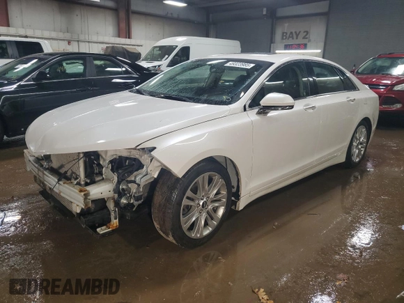 2016 Lincoln MKZ with VIN 3LN6L2G9XGR607952, listed as a Copart auction lot 49323985 with 139,202 mi miles and Salvage Title. Bid and sale history available at carsss.com. Image 1.