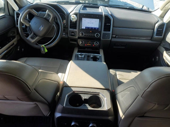 2021 Ford Expedition Max XLT with VIN 1FMJK1HT0MEA05206, listed as a Copart auction lot 46074705 with 81,745 mi miles and Salvage title. Bid and sale history available at DreamBid. Image 8.