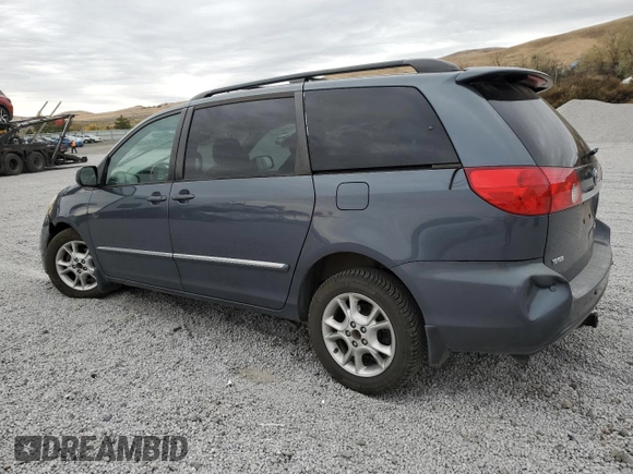 2006 Toyota Sienna XLE with VIN 5TDBA22C96S058834, listed as a Copart auction lot 78205314 with 153,446 mi miles and Salvage Title. Bid and sale history available at carsss.com. Image 2.