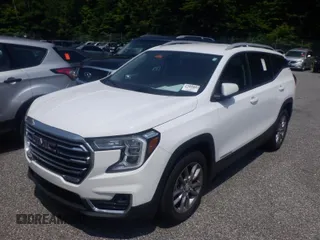 2022 GMC Terrain SLT z VIN 3GKALVEV4NL231608, wystawiony jako IAAI lot #42572052 z przebiegiem 79 198 mil mil oraz . Historia ofert i sprzedaży dostępna na DreamBid. Obrazek 1.