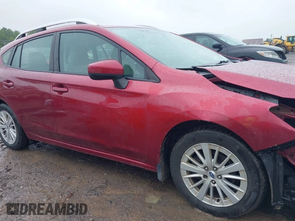 2018 Subaru Impreza Premium z VIN 4S3GTAB63J3720910, wystawiony jako IAAI lot #42331367 z przebiegiem 59 216 mil mil oraz . Historia ofert i sprzedaży dostępna na DreamBid. Obrazek 17.