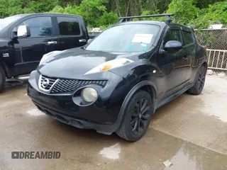2013 Nissan Juke S with VIN JN8AF5MR5DT211244, listed as a IAAI auction lot 42066053 with 174,018 mi miles. Bid and sale history available at carsss.com. Image 2.