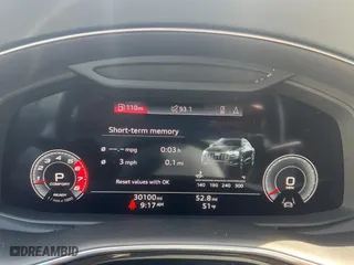 2021 Audi Q8 Prestige with VIN WA1FVAF12MD006912, listed as a Copart auction lot 50179263 with 30,100 mi miles. Bid and sale history available at carsss.com. Image 8.