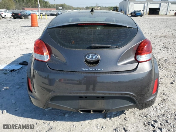 2016 Hyundai Veloster with VIN KMHTC6AD3GU265387, listed as a Copart auction lot 51079305 with 95,953 mi miles and Salvage Title. Bid and sale history available at carsss.com. Image 6.