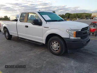 2018 Ford F-150 XL with VIN 1FTEX1CP7JKE52422, listed as a IAAI auction lot 42027725 with 138,399 mi miles and . Bid and sale history available at DreamBid. Image 1.