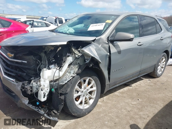2018 Chevrolet Equinox LT with VIN 3GNAXJEV0JS542579, listed as a IAAI auction lot 41983039 with 95,785 mi miles and . Bid and sale history available at carsss.com. Image 2.