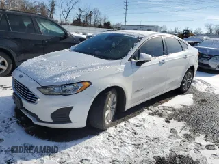 2019 Ford Fusion Hybrid SE with VIN 3FA6P0LU8KR263933, listed as a Copart auction lot 72080582 with 95,249 mi miles. Bid and sale history available at carsss.com. Image 1.