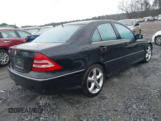 2006 Mercedes-Benz C 230 Sport with VIN WDBRF52H26F827217, listed as a IAAI auction lot 41552518 with 210,057 mi miles and . Bid and sale history available at carsss.com. Image 4.