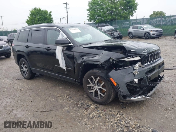 2023 Jeep Grand Cherokee Limited with VIN 1C4RJKBGXP8795290, listed as a IAAI auction lot 42179653 with 13,241 mi miles and . Bid and sale history available at DreamBid. Image 1.