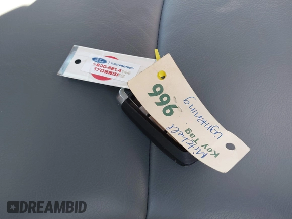 2023 Ford F-150 Lightning Pro with VIN 1FTVW1EL7PWG07081, listed as a IAAI auction lot 38702102 with 9,976 mi miles and . Bid and sale history available at DreamBid. Image 11.