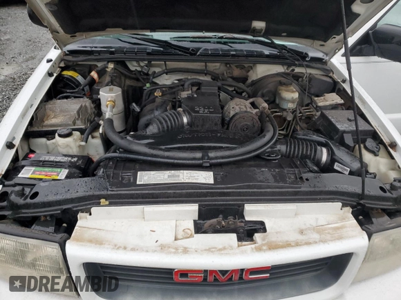 2001 GMC Sonoma SL with VIN 1GTCS145418119062, listed as a Copart auction lot 80579954 with 76,295 mi miles and Salvage Title. Bid and sale history available at carsss.com. Image 11.