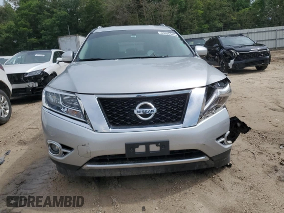 2015 Nissan Pathfinder SV with VIN 5N1AR2MN4FC648844, listed as a Copart auction lot 59696965 with 118,238 mi miles and Salvage title. Bid and sale history available at DreamBid. Image 5.