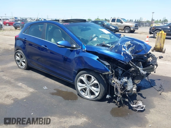 2013 Hyundai Elantra with VIN KMHD35LE5DU022227, listed as a IAAI auction lot 42262380 with Not provided miles and . Bid and sale history available at DreamBid. Image 1.