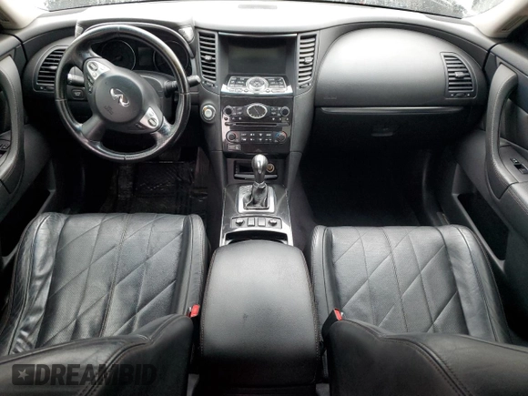 2011 Infiniti FX with VIN JN8AS1MW7BM140159, listed as a Copart auction lot 72942854 with 138,695 mi miles and Salvage title. Bid and sale history available at DreamBid. Image 8.