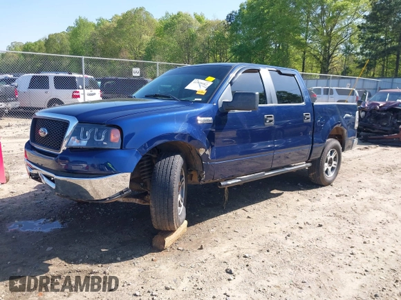 2008 Ford F-150 XLT with VIN 1FTPW12V68FA38420, listed as a IAAI auction lot 41978982 with 151,894 mi miles. Bid and sale history available at carsss.com. Image 19.