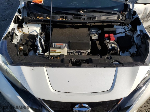 2020 Nissan LEAF SV with VIN 1N4AZ1CP5LC306600, listed as a Copart auction lot 82228604 with 0 mi miles and Salvage Title. Bid and sale history available at carsss.com. Image 11.