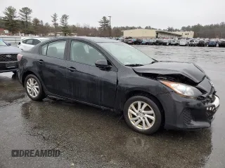 2012 Mazda 3 i Touring with VIN JM1BL1V8XC1612659, listed as a Copart auction lot 50240415 with 142,996 mi miles and Salvage Title. Bid and sale history available at DreamBid. Image 4.