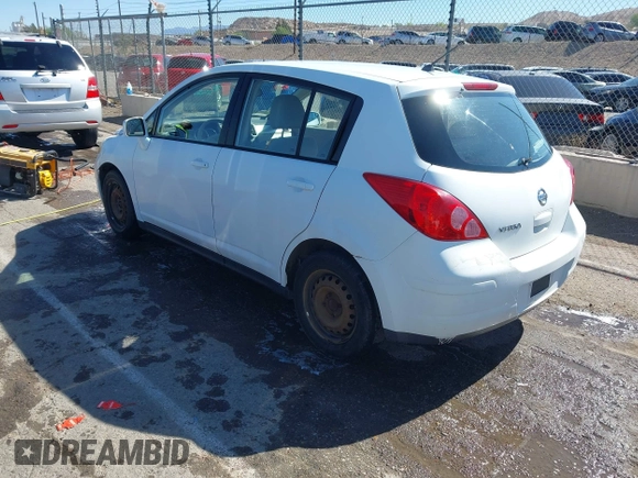 2007 Nissan Versa 1.8 S with VIN 3N1BC13E47L371692, listed as a IAAI auction lot 42050022 with 91,616 mi miles. Bid and sale history available at carsss.com. Image 3.