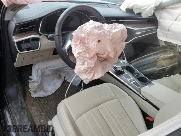 2024 Audi A6 Premium Plus with VIN WAUE3BF20RN041128, listed as a Copart auction lot 51428335 with Not Provided miles and Salvage Title. Bid and sale history available at DreamBid. Image 8.