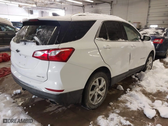 2020 Chevrolet Equinox LT with VIN 3GNAXVEX8LS528196, listed as a IAAI auction lot 41492905 with 84,544 mi miles. Bid and sale history available at carsss.com. Image 4.