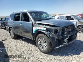 2016 Infiniti QX80 with VIN JN8AZ2NE6G9122933, listed as a Copart auction lot 67000034 with 172,925 mi miles and Salvage Title. Bid and sale history available at carsss.com. Image 4.