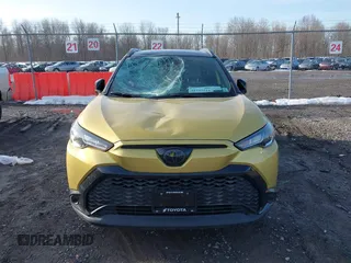 2023 Toyota Corolla Cross Hybrid S with VIN 7MUFBABG0PV016572, listed as a IAAI auction lot 41747214 with 10,935 mi miles and . Bid and sale history available at DreamBid. Image 12.