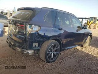 2025 BMW X5 sDrive40i with VIN 5UX13EU00S9X87029, listed as a Copart auction lot 47133705 with 8,616 mi miles and Salvage Title. Bid and sale history available at carsss.com. Image 3.