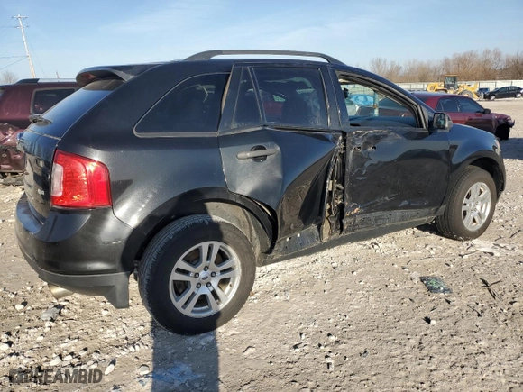 2012 Ford Edge SE with VIN 2FMDK3GC9CBA51010, listed as a Copart auction lot 48985475 with 175,843 mi miles and Clean Title. Bid and sale history available at carsss.com. Image 3.