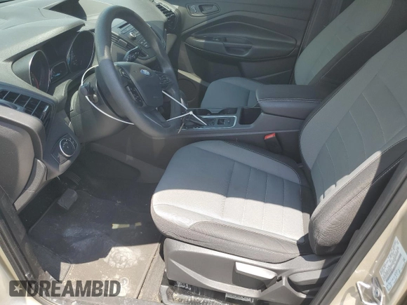 2017 Ford Escape S with VIN 1FMCU0F70HUD24801, listed as a Copart auction lot 59101215 with 53,718 mi miles and Salvage title. Bid and sale history available at DreamBid. Image 7.